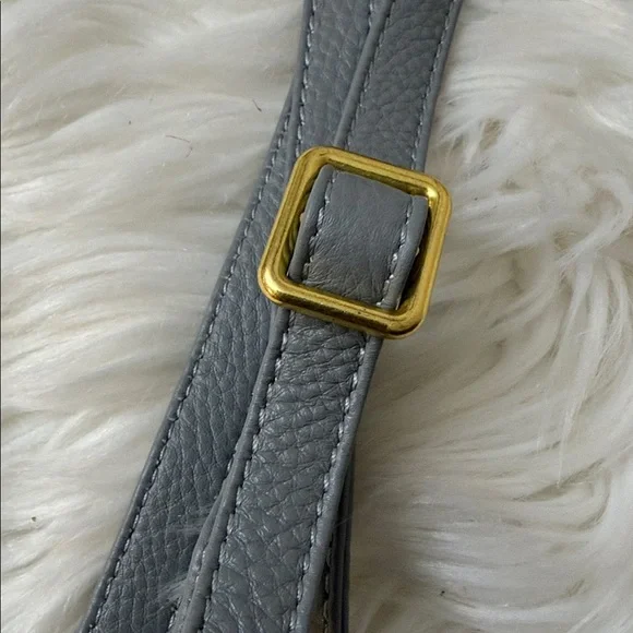 Minooy l Stylish Gray leather Crossbody Bag:NWOT - Picture 15 of 15